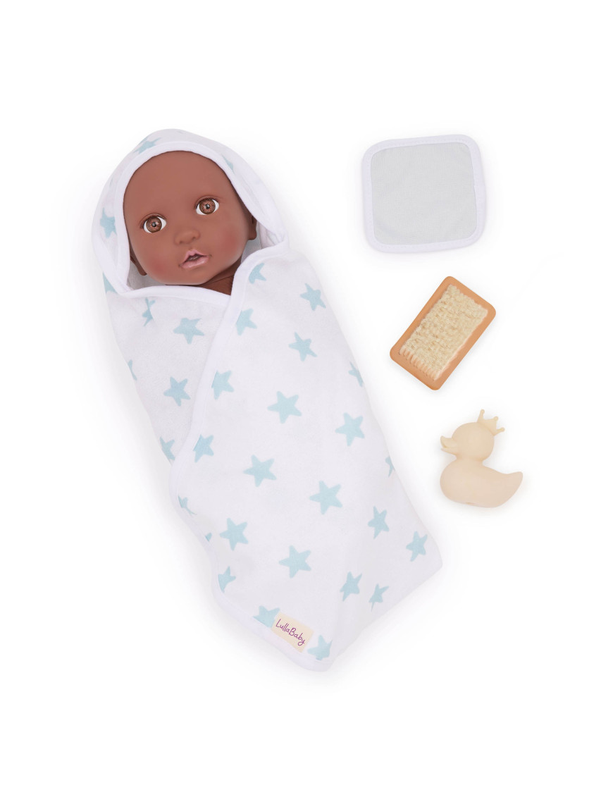 DUŻY zestaw dla lalki NOWORODKA – wersja dla chłopczyka Lullababy