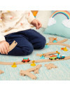All Aboard – kolejka z torami i znakami 29 el., magnetyczne wagony, zabawka dla dzieci 2+ B.Toys All Aboard – kolejka z torami i znakami 29 el., magnetyczne wagony, zabawka dla dzieci 2+ B.Toys