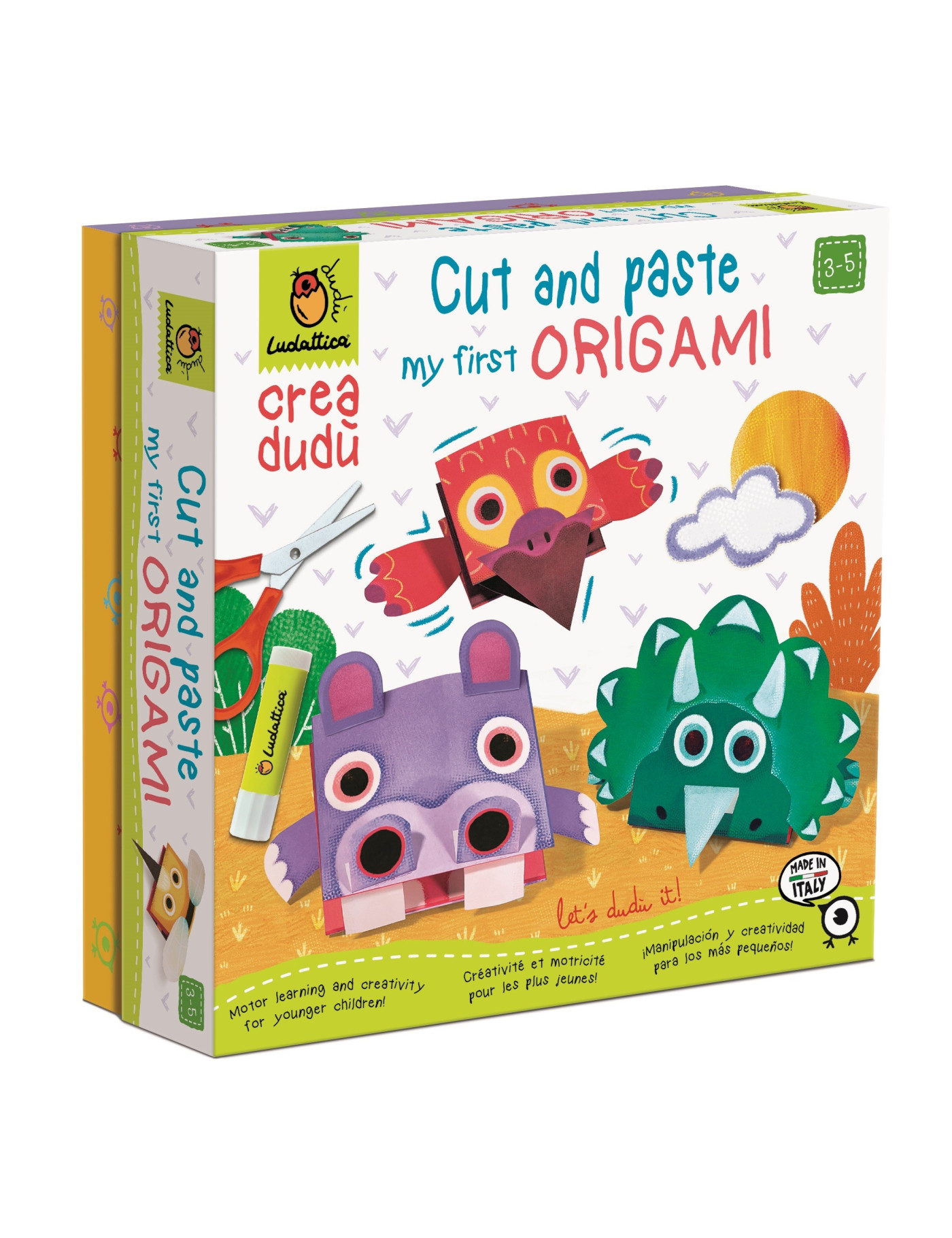 crea dudù – MOJE PIERWSZE ORIGAMI – zestaw kreatywny dla najmłodszych Ludattica