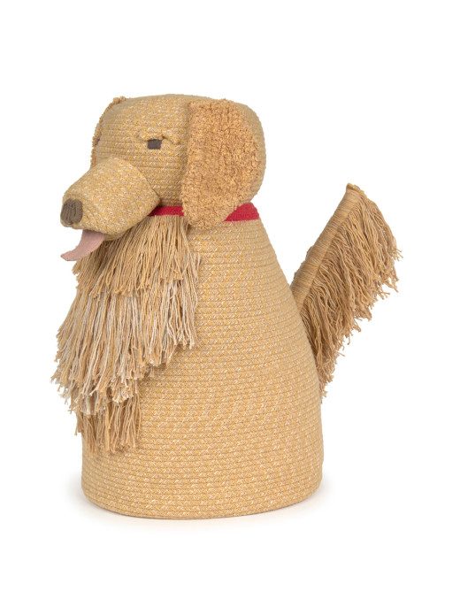Pies Luna Golden Retriever - Kosz do przechowywania i Zabawy Wouf Wouf, Lorena Canals