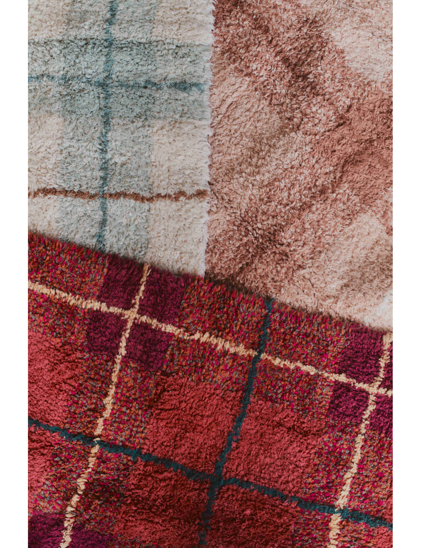 Dywan Tartan 90×120 cm – Vintage Red Wouf Wouf, Lorena Canals