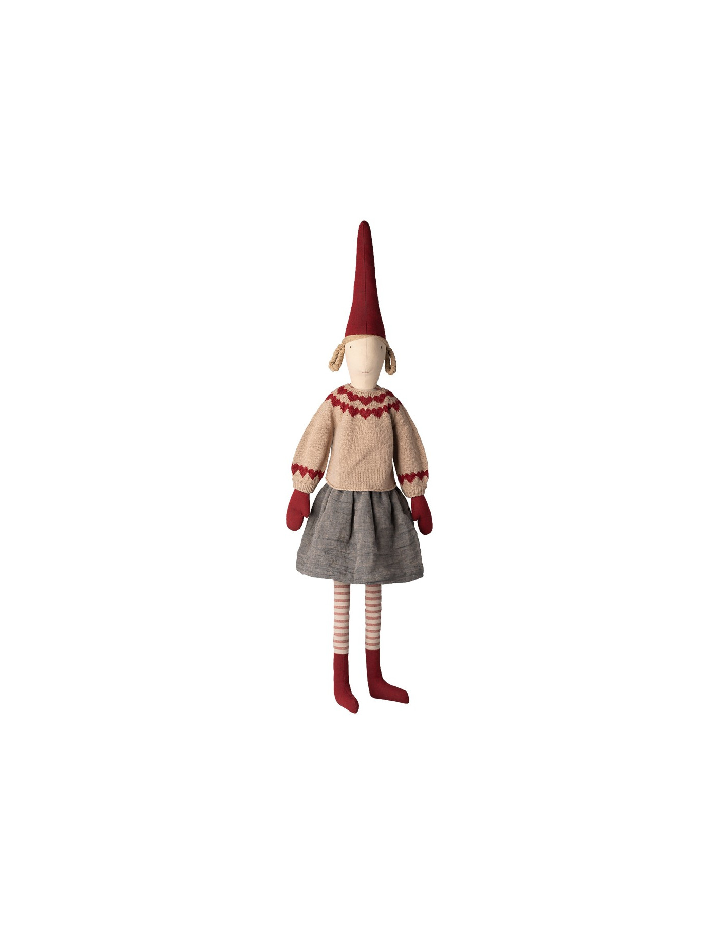 Przytulanka bożonarodzeniowa Pixy, Size 6 - Girl - Skirt and knitted sweater