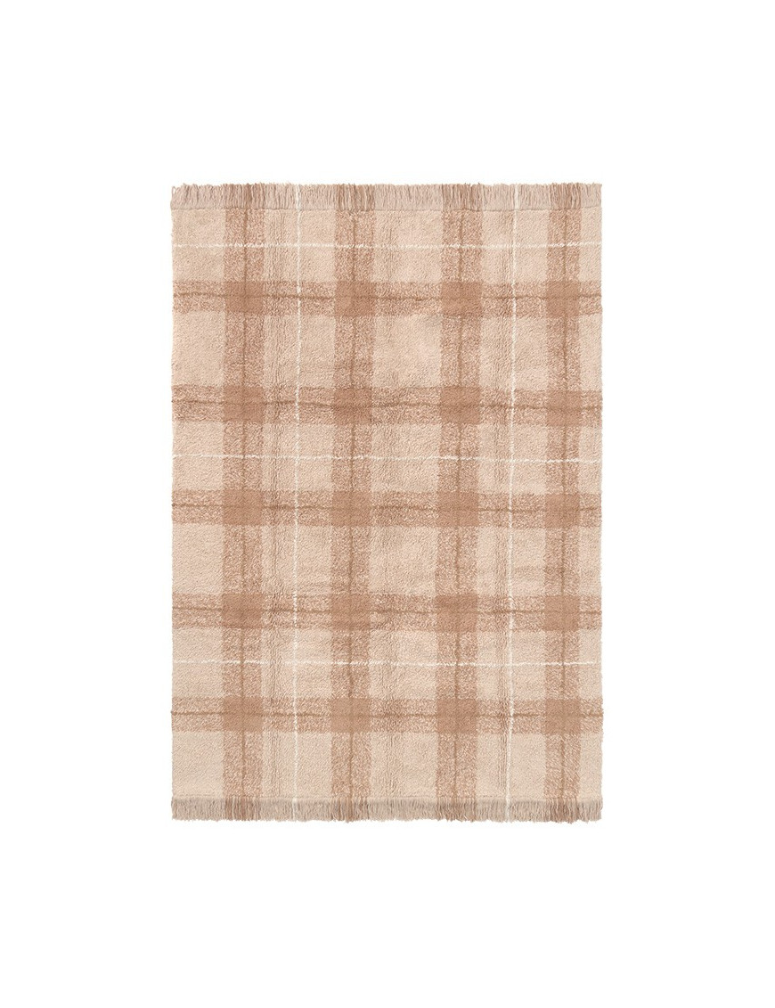 Dywan Tartan – Rose 90×120 cm Wouf Wouf, Lorena Canals Dywan Tartan – Rose 90×120 cm Wouf Wouf, Lorena Canals