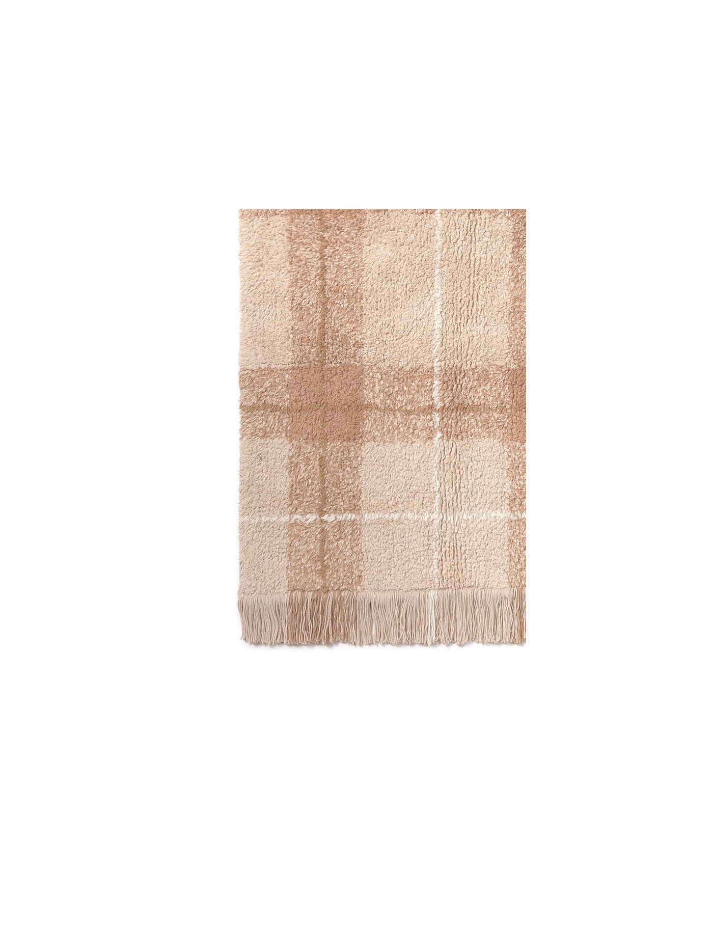 Dywan Tartan – Rose 90×120 cm Wouf Wouf, Lorena Canals Dywan Tartan – Rose 90×120 cm Wouf Wouf, Lorena Canals
