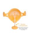 Munchkin Kubek niekapek ze słomką, pomarańczowy, 207 ml Munchkin Kubek niekapek ze słomką, pomarańczowy, 207 ml