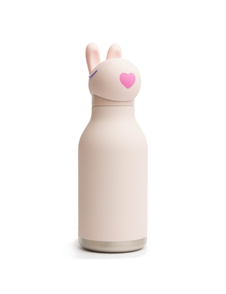Butelka termiczna ze słomką Bestie Asobu – Królik 460 ml