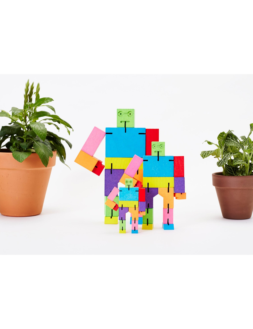 Cubebot zabawka antystresowa micro Areaware – multikolor Cubebot zabawka antystresowa micro Areaware – multikolor