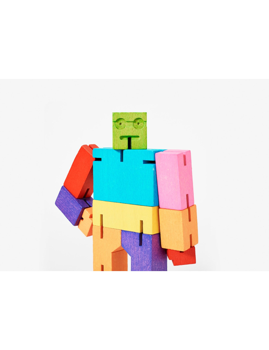 Cubebot zabawka antystresowa micro Areaware – multikolor Cubebot zabawka antystresowa micro Areaware – multikolor