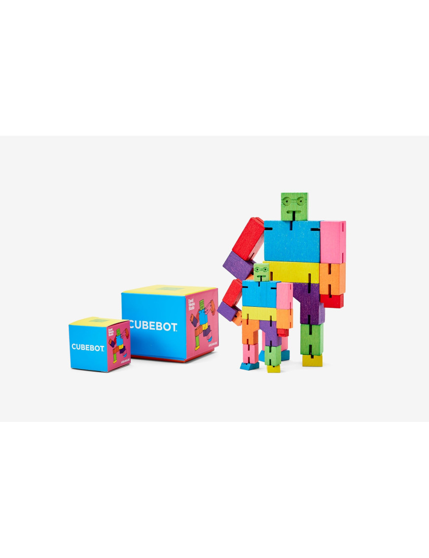 Cubebot zabawka antystresowa micro Areaware – multikolor Cubebot zabawka antystresowa micro Areaware – multikolor