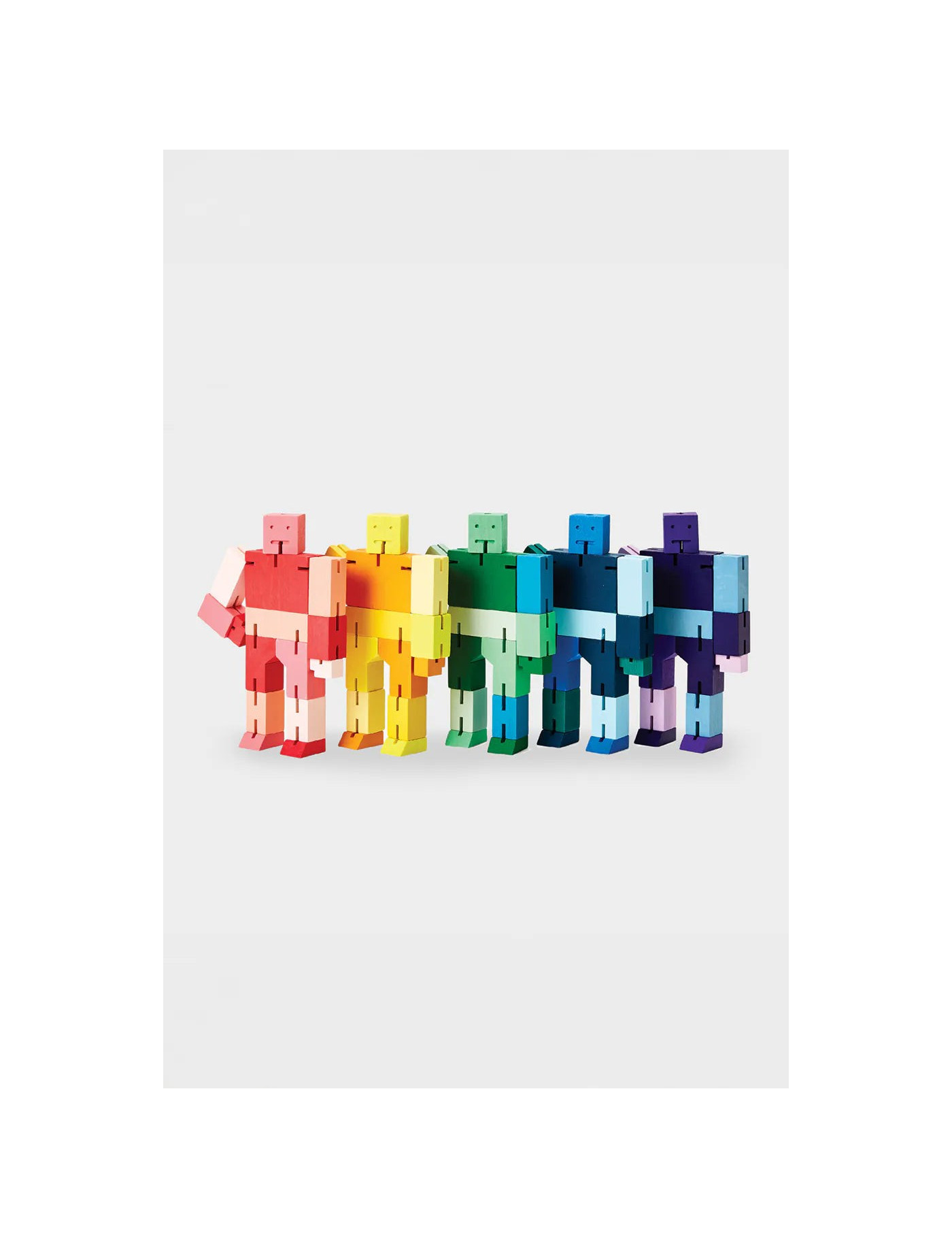Cubebot zabawka antystresowa micro Areaware – zielony multikolor