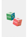 Cubebot zabawka antystresowa micro Areaware – zielony multikolor