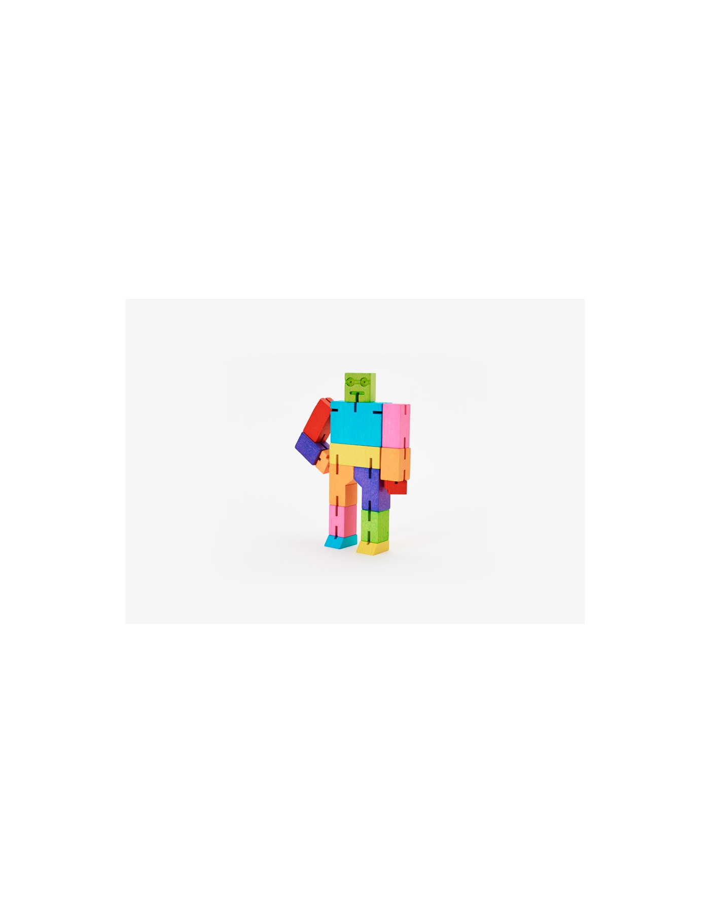 Cubebot zabawka antystresowa mały Areaware – multikolor