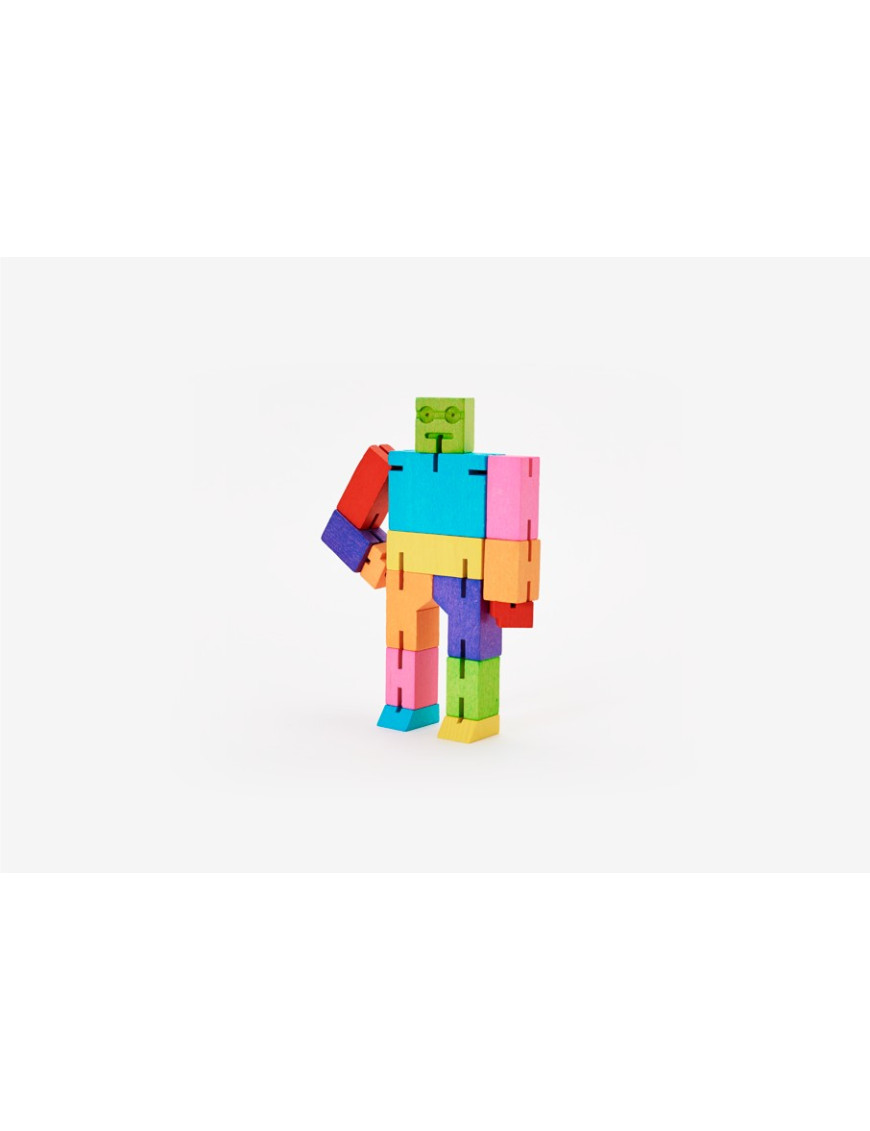 Cubebot zabawka antystresowa mały Areaware – multikolor