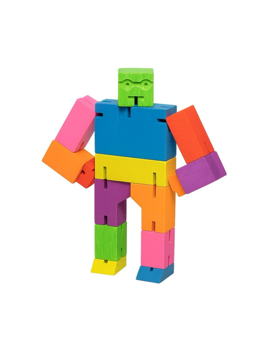 Cubebot zabawka antystresowa mały Areaware – multikolor