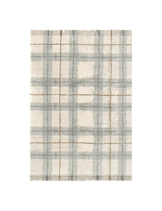 Dywan Tartan Blue Sage Wouf Wouf– 90×120 cm, Lorena Canals