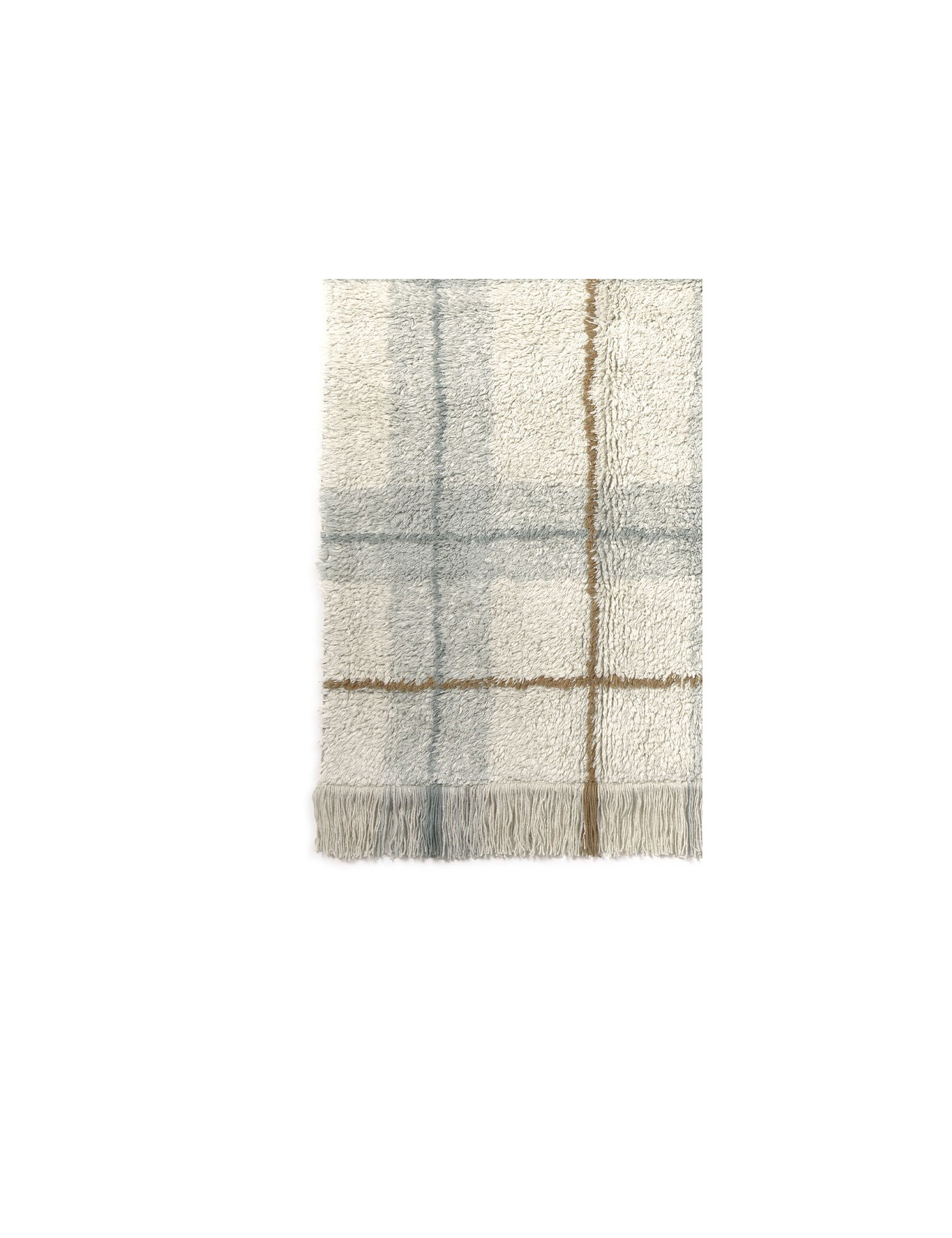 Dywan Tartan Blue Sage Wouf Wouf– 90×120 cm, Lorena Canals