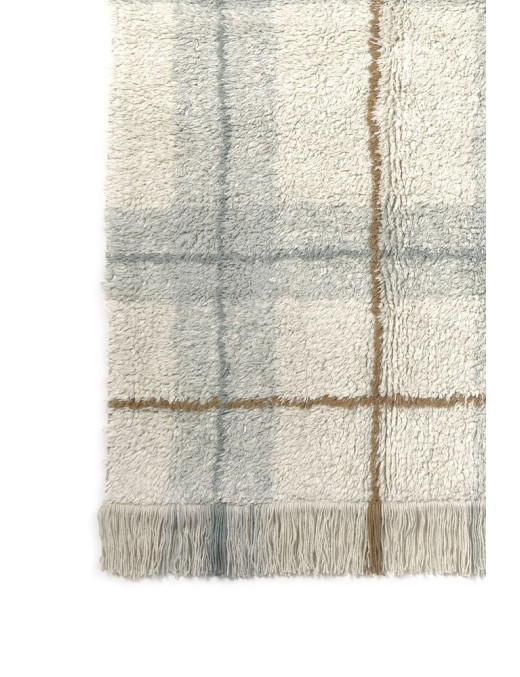Dywan Tartan Blue Sage Wouf Wouf– 90×120 cm, Lorena Canals