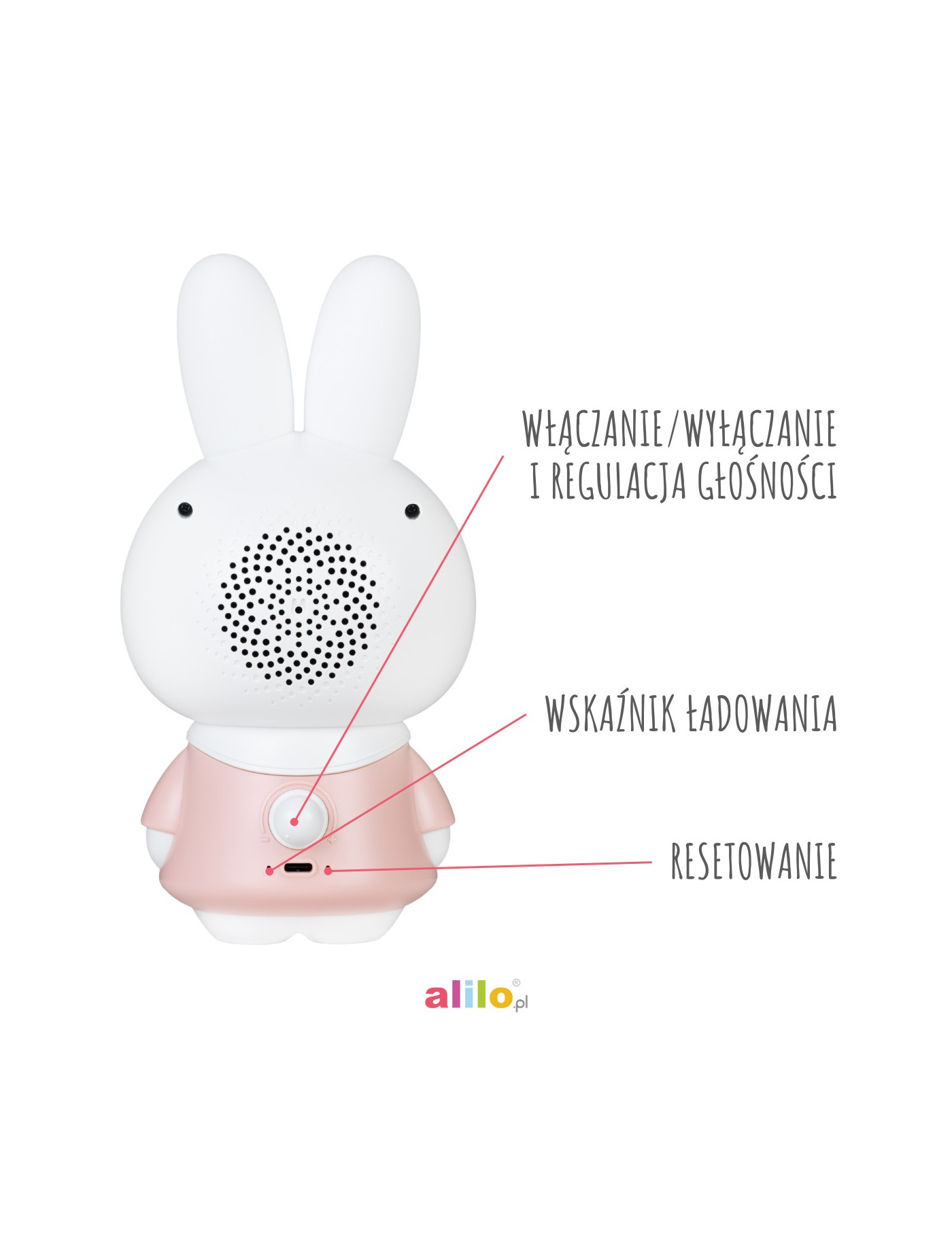 Alilo Honey Bunny G6PRO Pink Alilo Honey Bunny G6PRO Pink