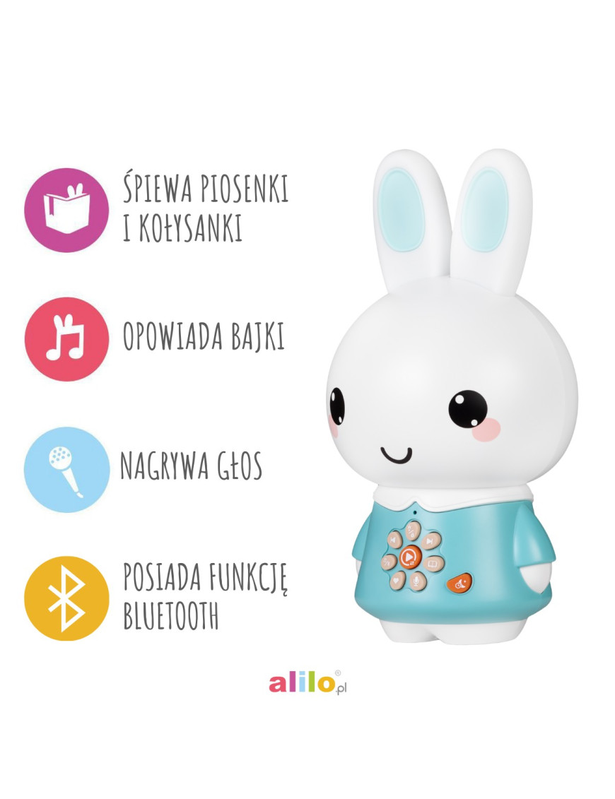 Króliczek Alilo Honey Bunny G6PRO Blue