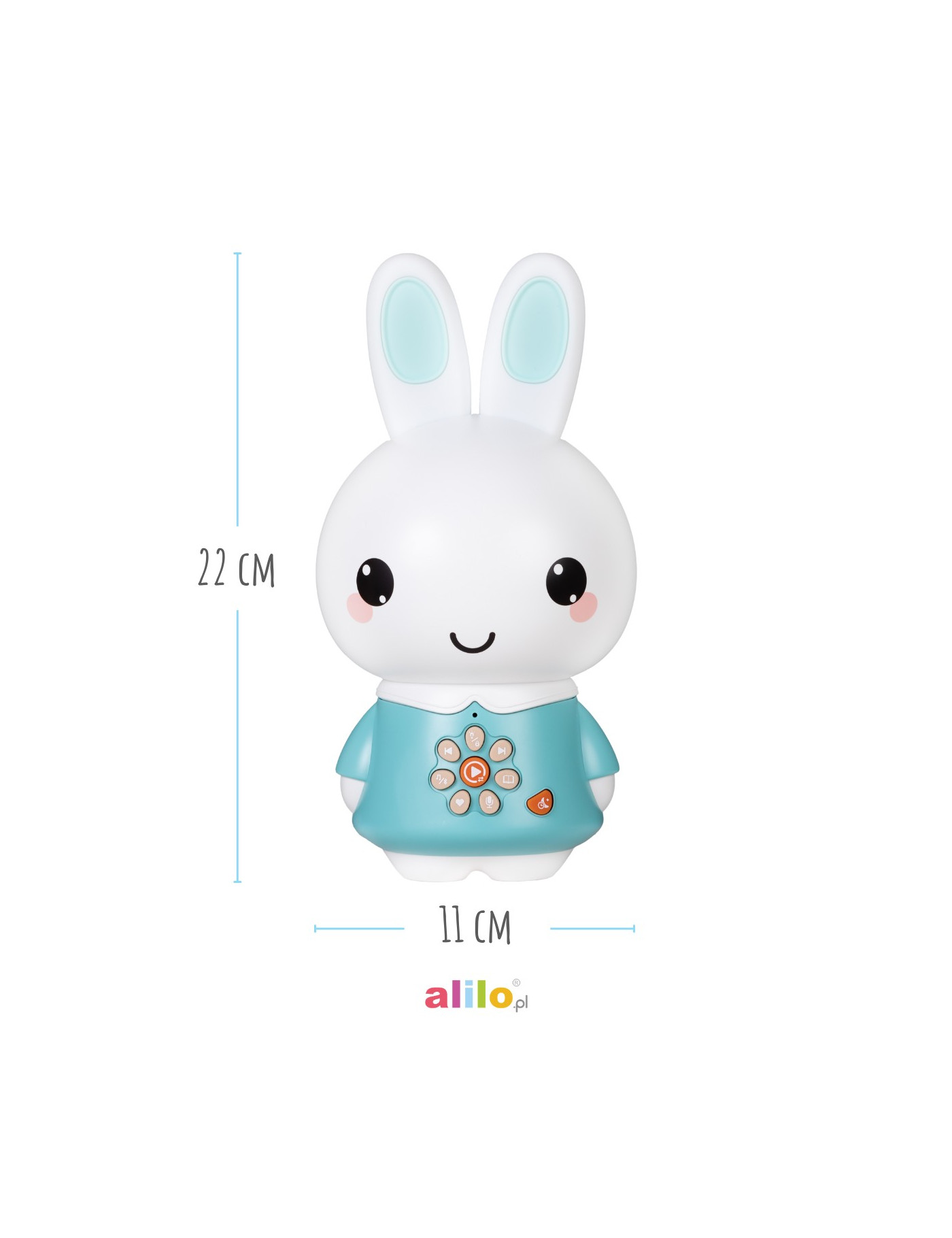 Króliczek Alilo Honey Bunny G6PRO Blue