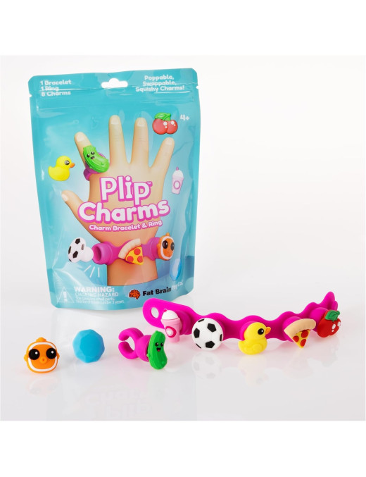 Biżuteria Plip Charms. Zestaw Różowy.