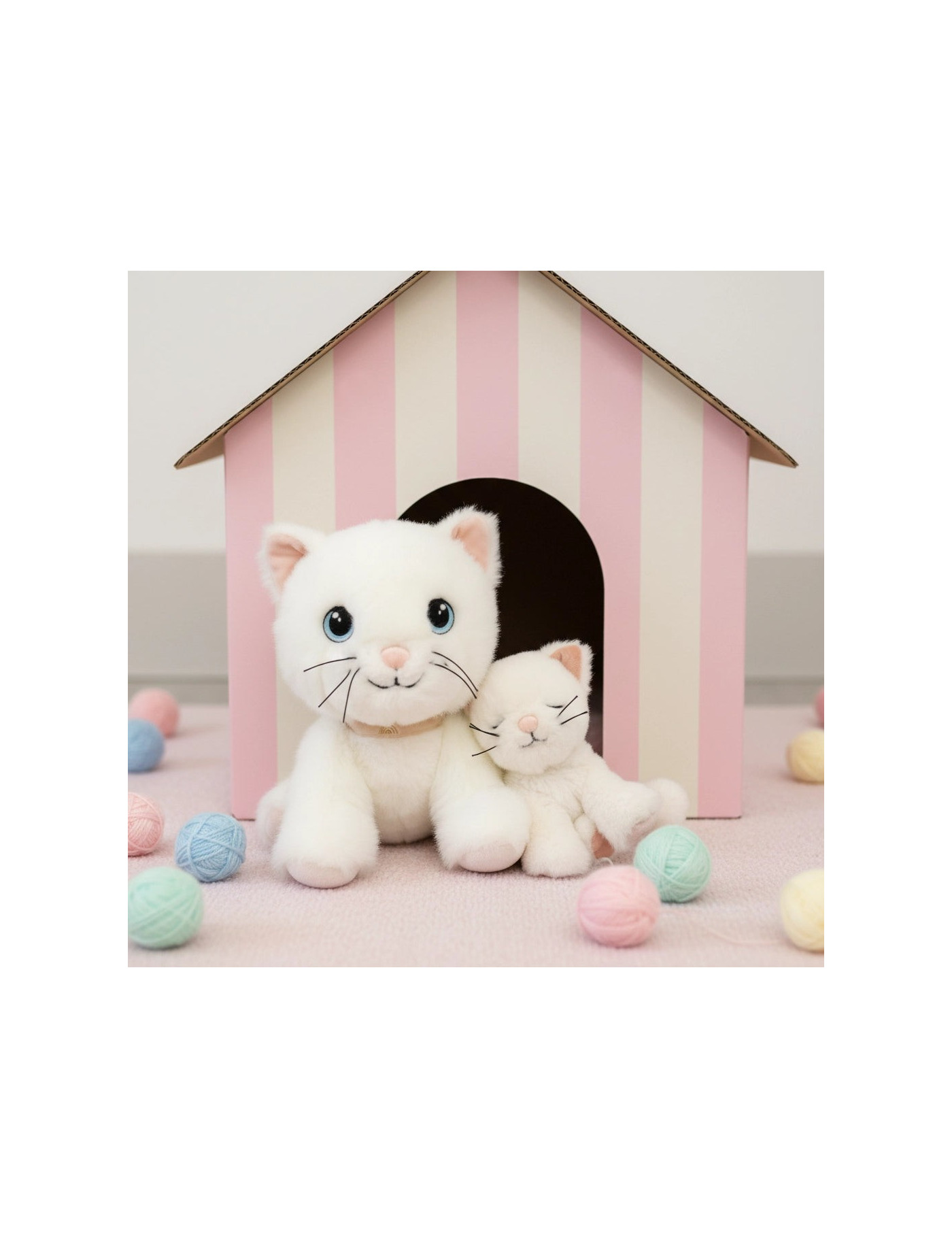 Binky Kitten Kiki - White