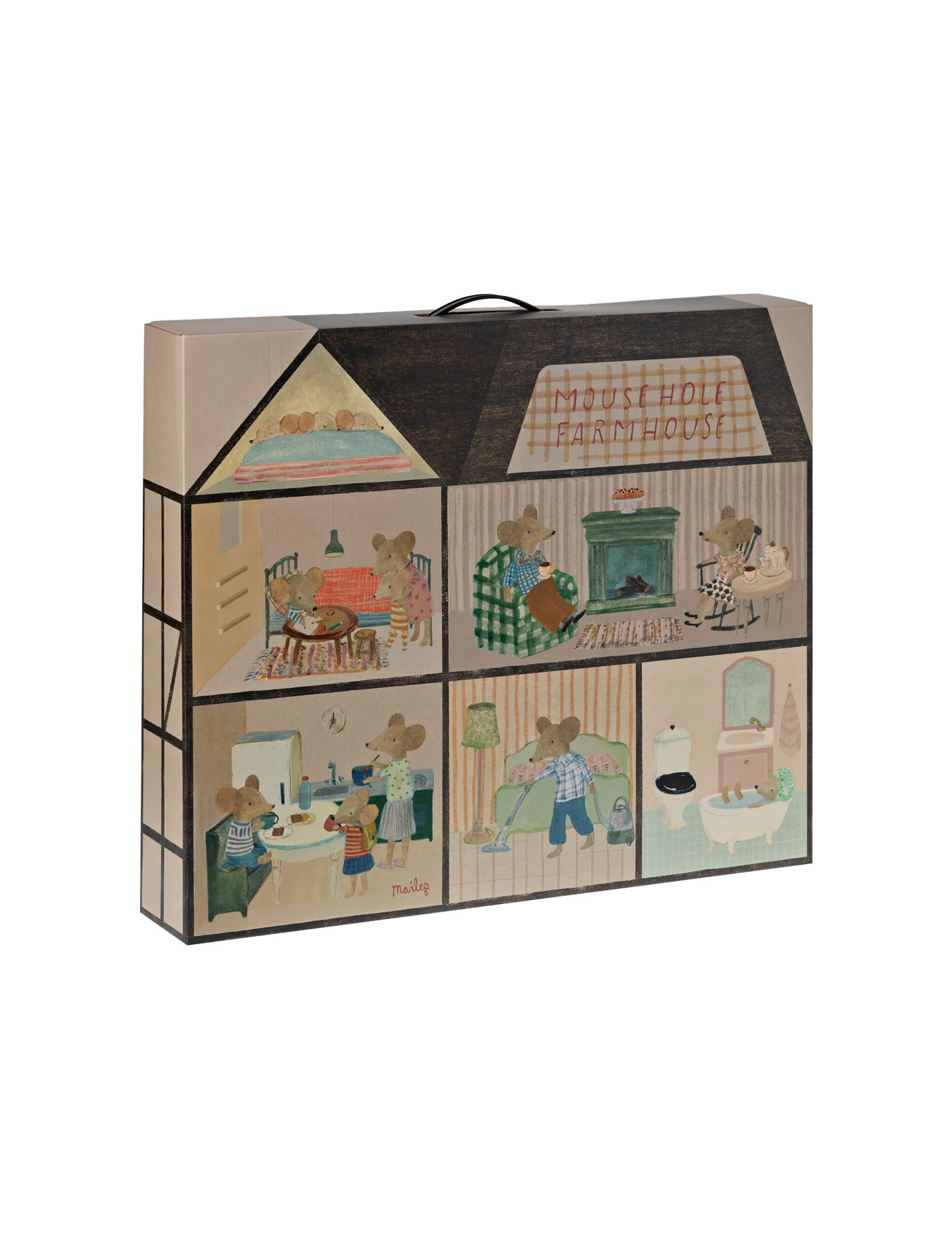 Mouse Hole Farmhouse – idealny domek dla rodziny myszek Maileg