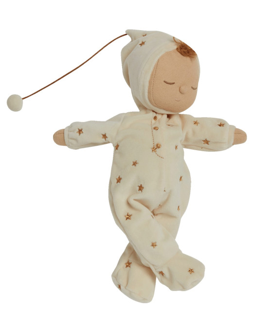 Miękka lalka z pozytywką LULLABY DOZY DINKUMS - buttercream Olli Ella