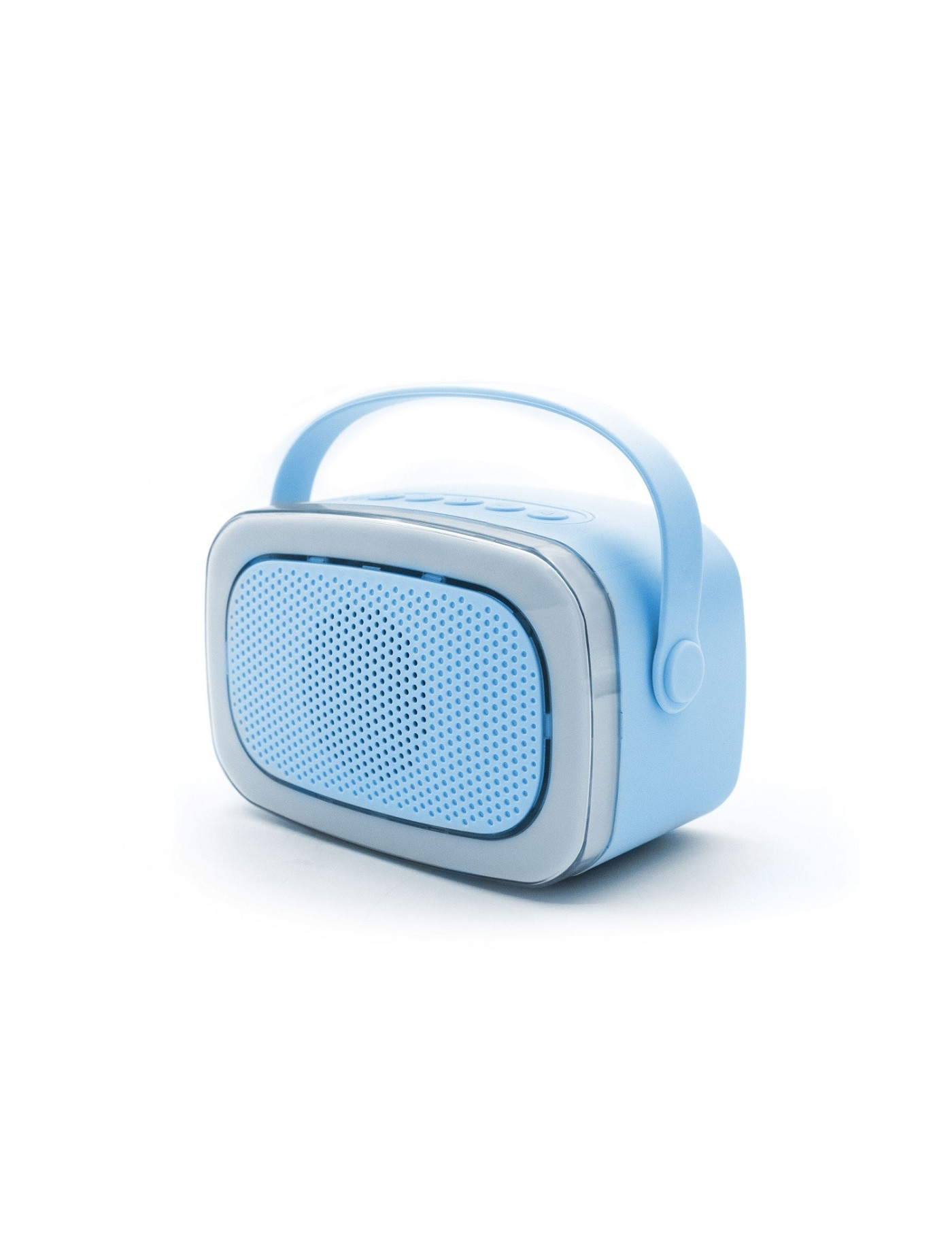 Lalarma Karaoke Party Set – zestaw karaoke z 2 mikrofonami, światłami LED BLUE