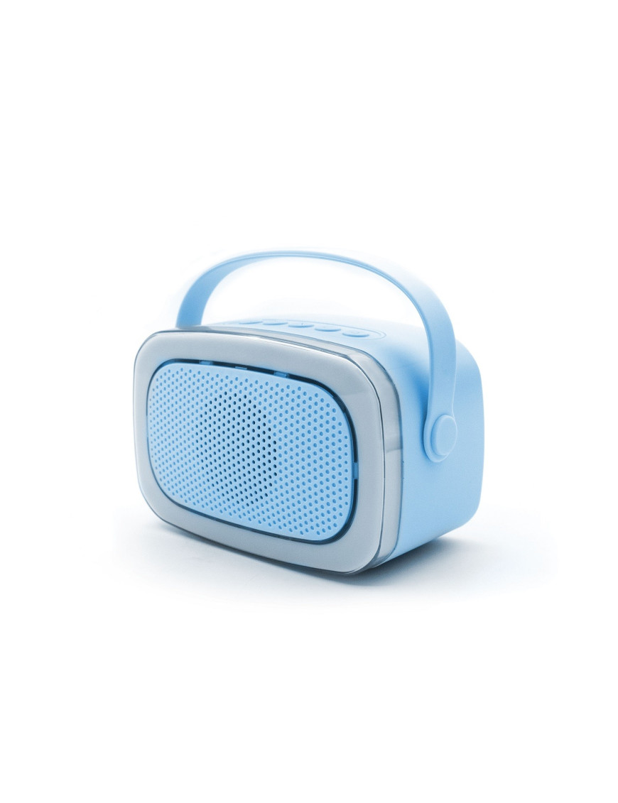 Lalarma Karaoke Party Set – zestaw karaoke z 2 mikrofonami, światłami LED BLUE