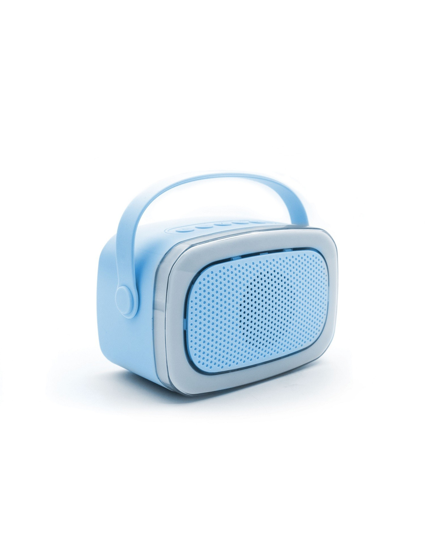 Lalarma Karaoke Party Set – zestaw karaoke z 2 mikrofonami, światłami LED BLUE