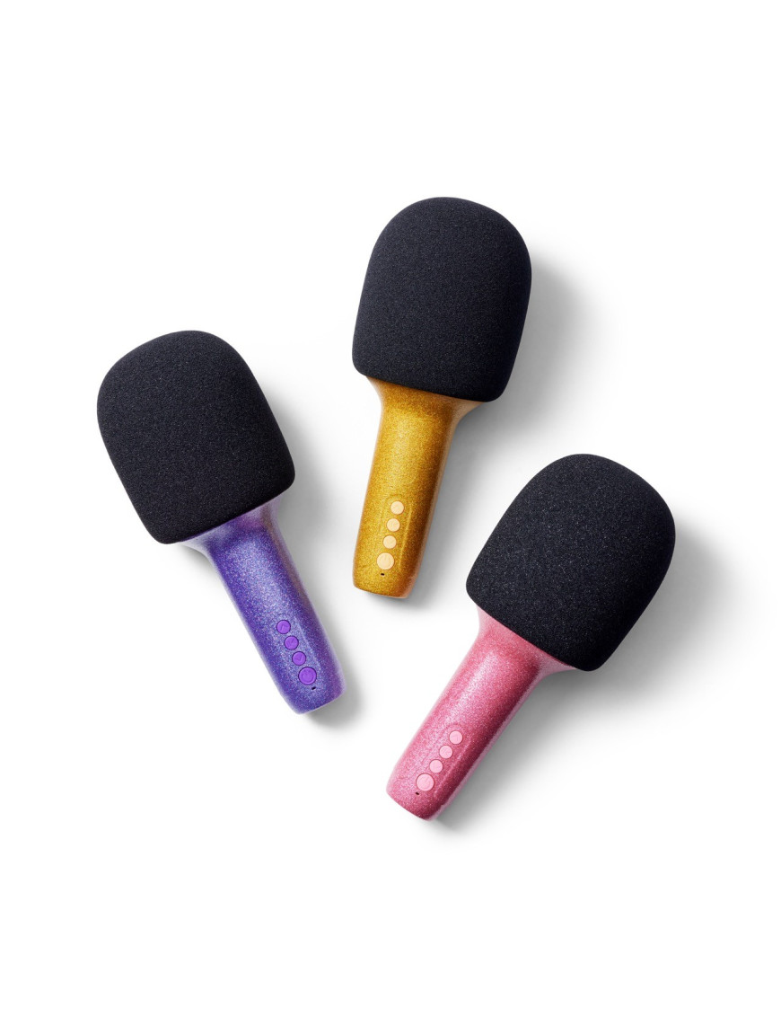 Lalarma Glitter Groove – bezprzewodowy mikrofon Bluetooth z efektami głosu
