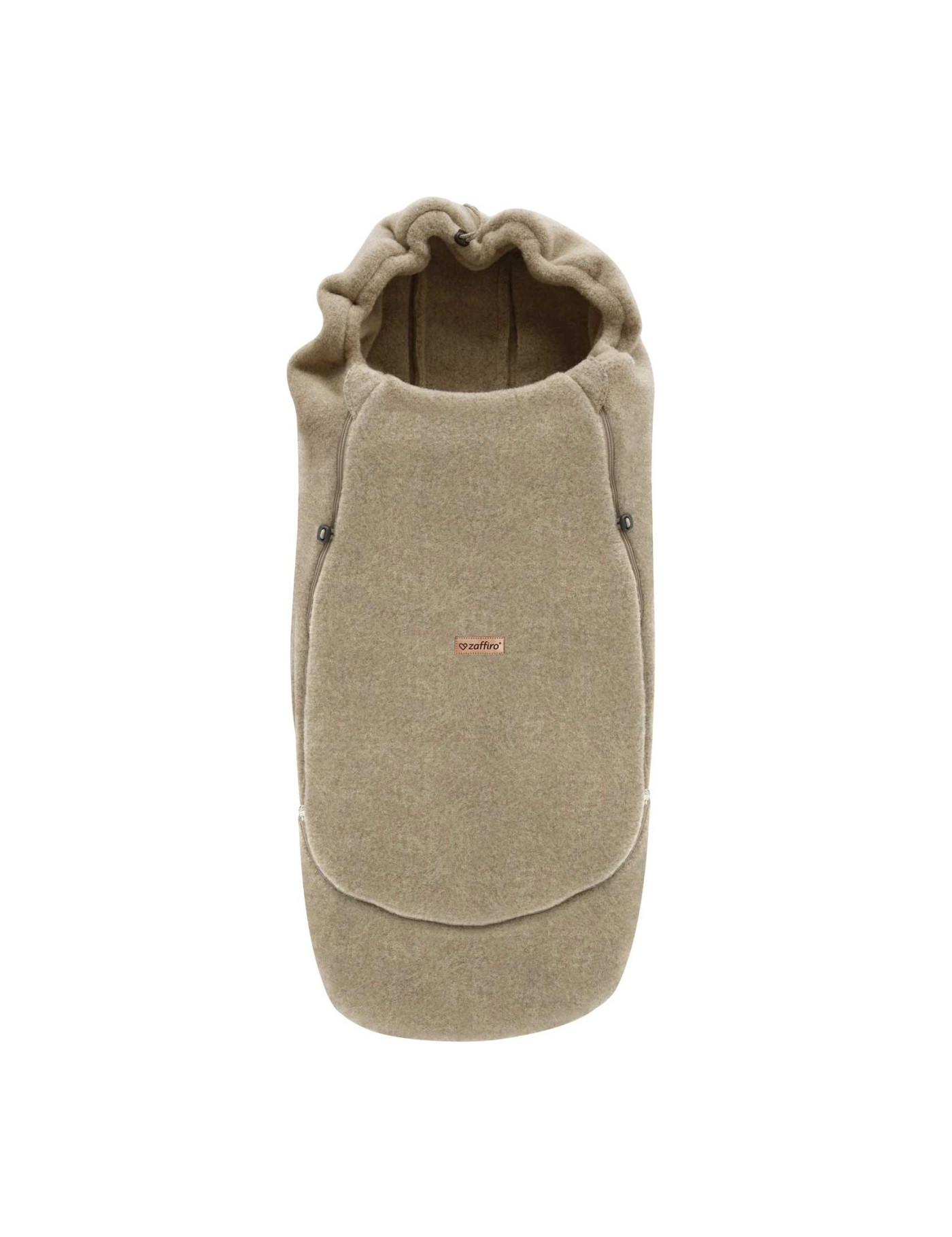 Regulowany śpiworek maxi wełniany Sierra 0-36m brown Zaffiro