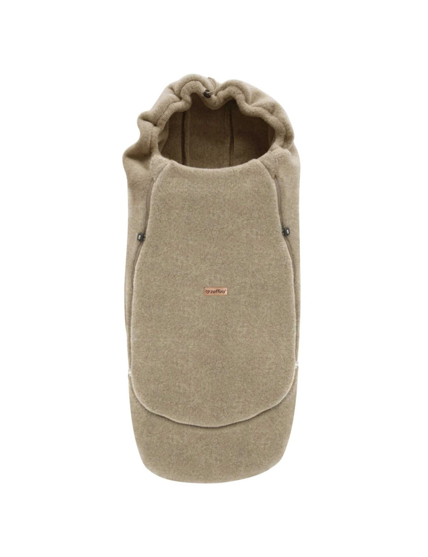 Regulowany śpiworek maxi wełniany Sierra 0-36m brown Zaffiro