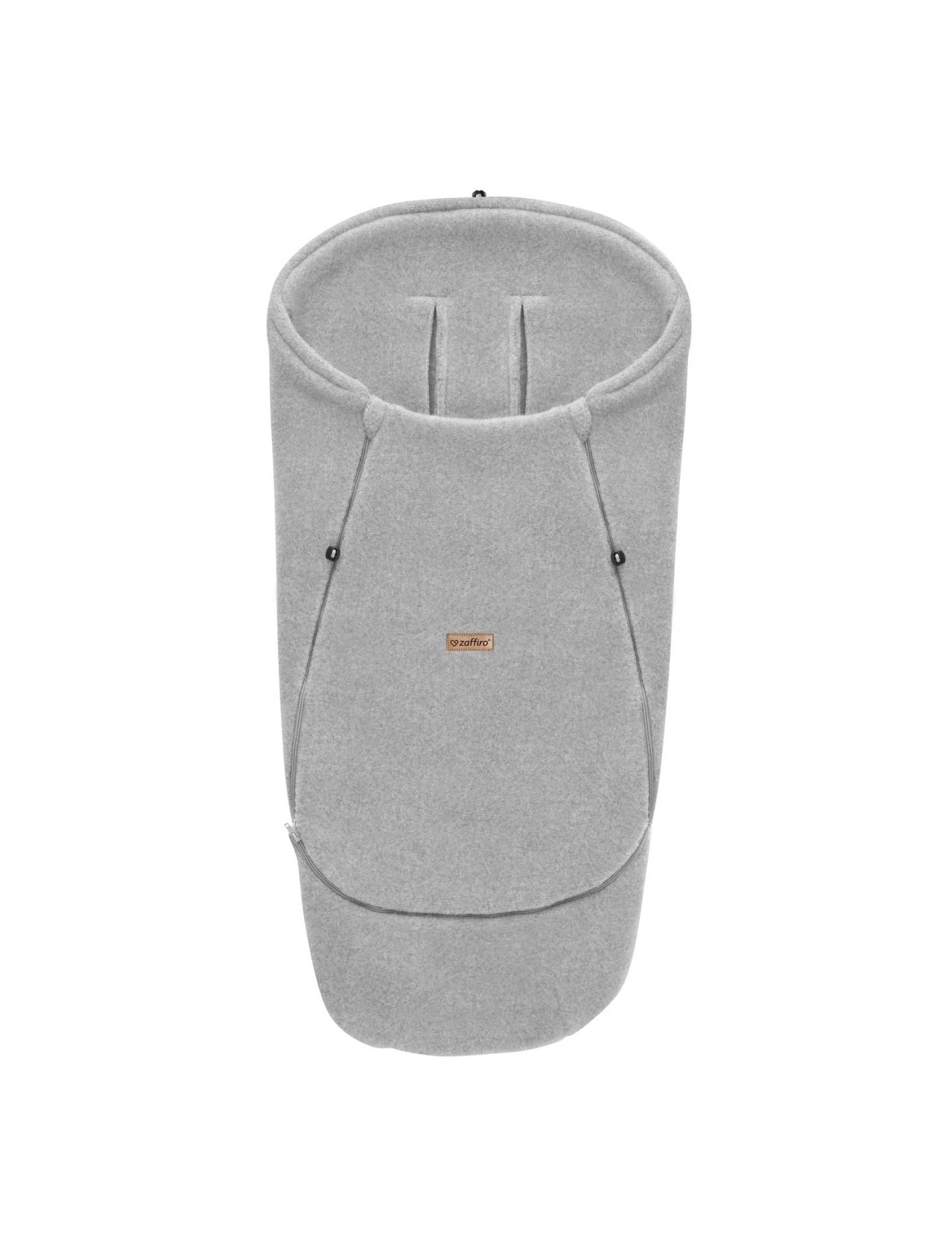 Regulowany śpiworek maxi wełniany Sierra 0-36m Grey Zaffiro