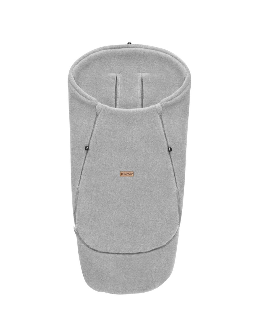 Regulowany śpiworek maxi wełniany Sierra 0-36m Grey Zaffiro