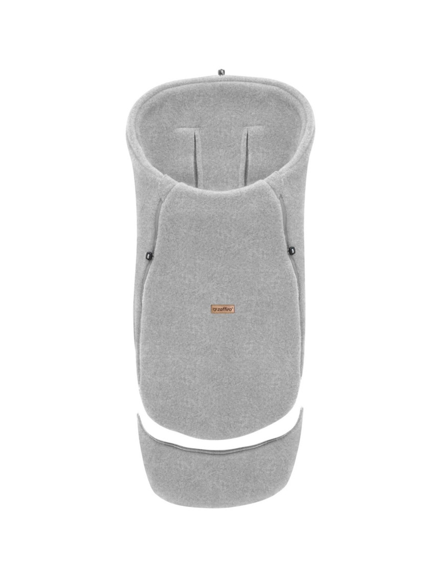 Regulowany śpiworek maxi wełniany Sierra 0-36m Grey Zaffiro