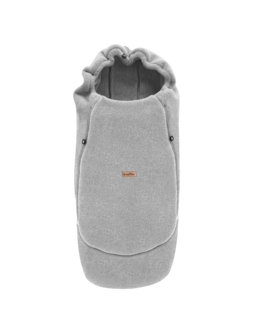 Regulowany śpiworek maxi wełniany Sierra 0-36m Grey Zaffiro