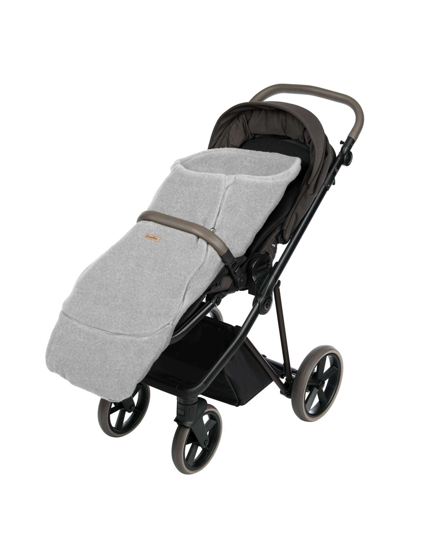 Regulowany śpiworek maxi wełniany Sierra 0-36m Grey Zaffiro