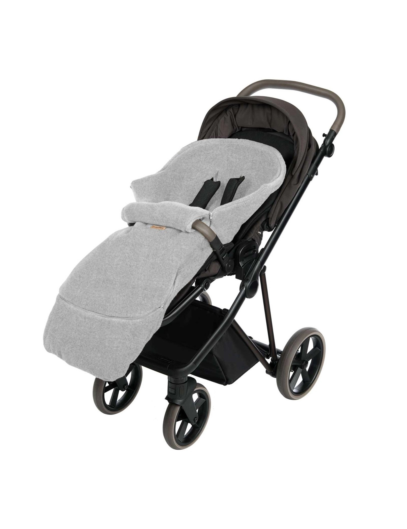 Regulowany śpiworek maxi wełniany Sierra 0-36m Grey Zaffiro