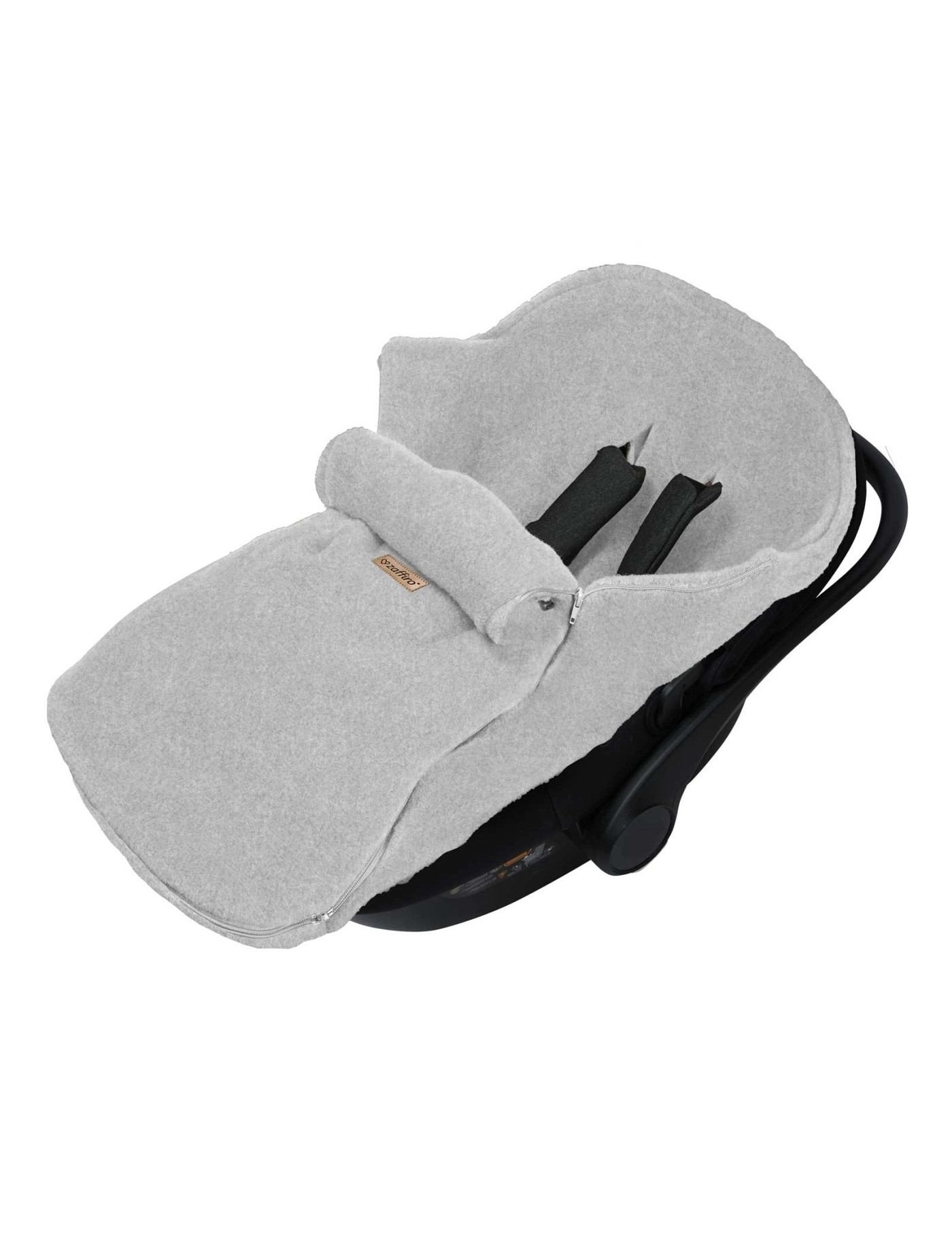 Regulowany śpiworek maxi wełniany Sierra 0-36m Grey Zaffiro