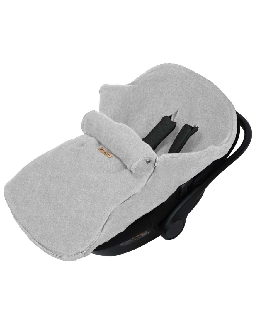 Regulowany śpiworek maxi wełniany Sierra 0-36m Grey Zaffiro