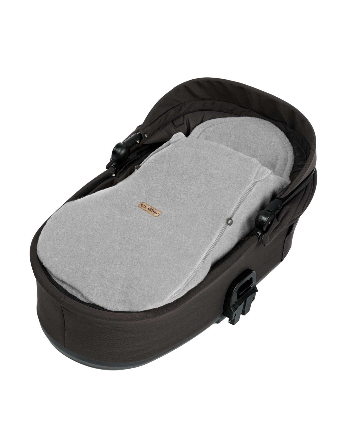 Regulowany śpiworek maxi wełniany Sierra 0-36m Grey Zaffiro