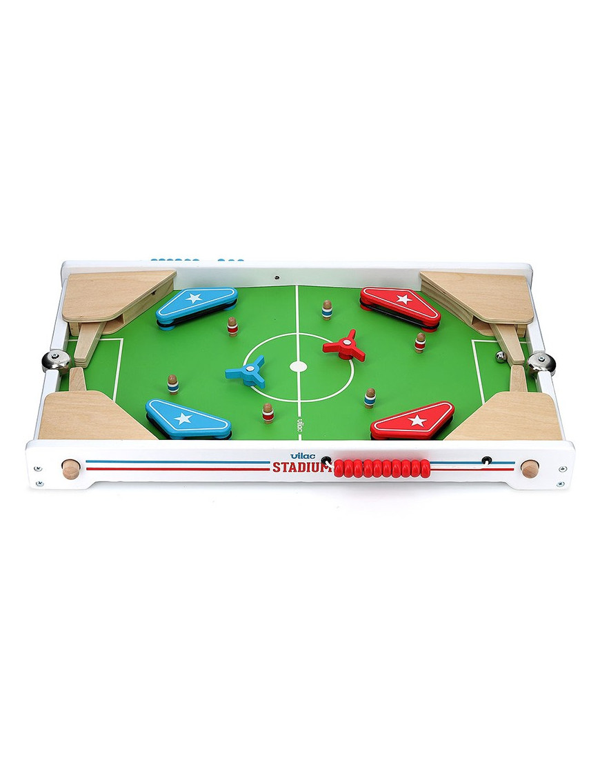 Vilac – Drewniany Pinball Stadionowy / Flipper Stołowy Vilac – Drewniany Pinball Stadionowy / Flipper Stołowy