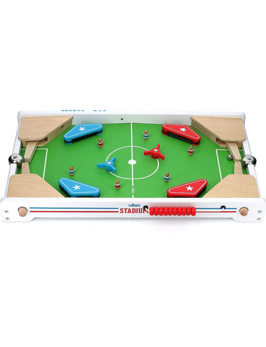 Vilac – Drewniany Pinball Stadionowy / Flipper Stołowy