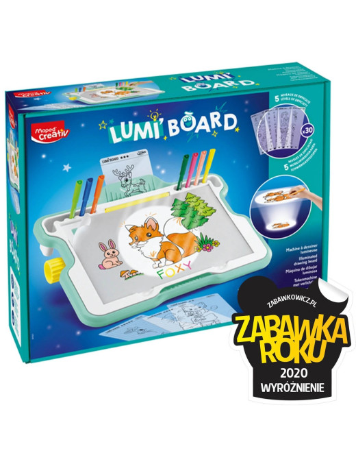 Podświetlana tablica do rysowania lumi board creativ, Maped