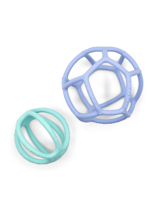 Jellystone, Sensoryczne piłki 2w1 Blue & Mint