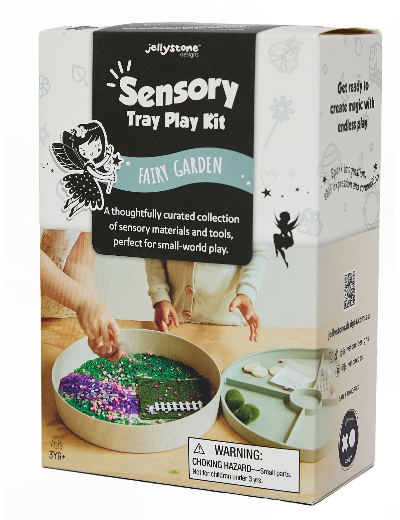 Jellystone, Zestaw sensoryczny Zaczarowany Ogród, wkład do tacki sensorycznej Play Tray Jellystone, Zestaw sensoryczny Zaczarowany Ogród, wkład do tacki sensorycznej Play Tray