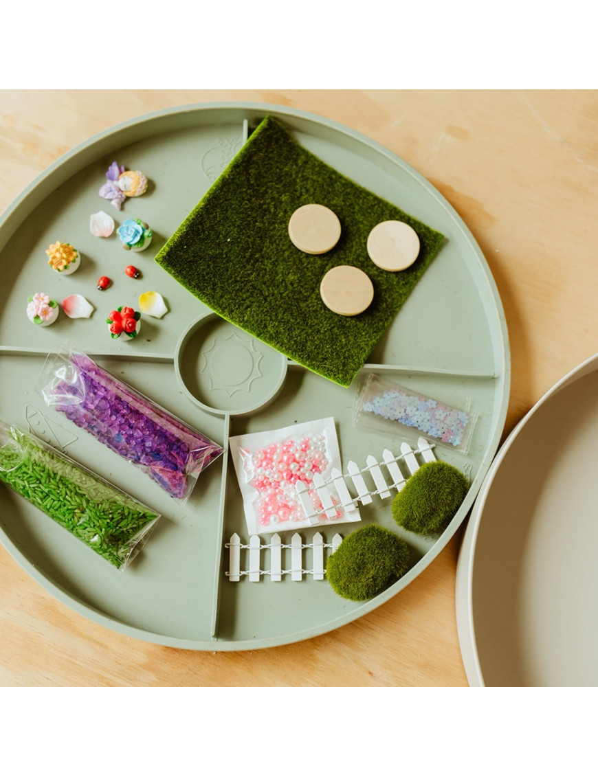 Jellystone, Zestaw sensoryczny Zaczarowany Ogród, wkład do tacki sensorycznej Play Tray Jellystone, Zestaw sensoryczny Zaczarowany Ogród, wkład do tacki sensorycznej Play Tray