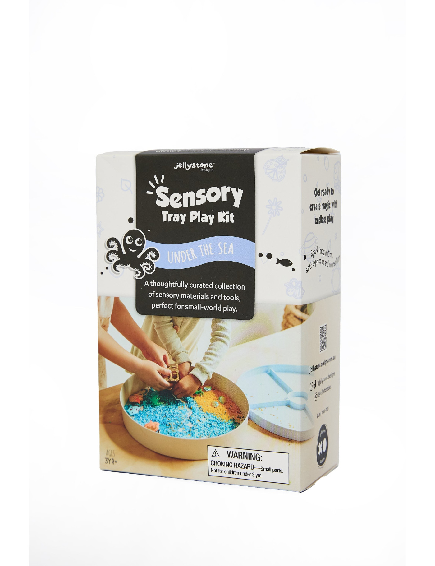 Jellystone, Zestaw sensoryczny Podwodny Świat, wkład do tacki sensorycznej Play Tray